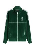 Velour Country Club Trackjacket Green Tommy Hilfiger