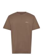 Esme Organic T-Shirt Brown Clean Cut Copenhagen