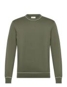 Cotton Modal C-Neck Khaki GANT
