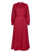 Pd-Pina Maxi Dress Red Pieszak