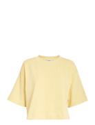 Msgamma Cropped Gots T-Shirt Yellow Minus
