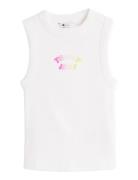 Tjw Slim Sh Tj Bubble Tank White Tommy Jeans
