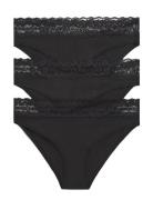 3 Pack Bikini Black Tommy Hilfiger