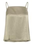 Emily Strap Top Green A-View