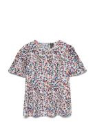 Vmsiena Ss Top Wvn Patterned Vero Moda
