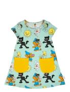 Bamse Kompisar Klänning Green Martinex
