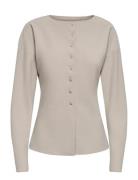 Onlluma-Clever L/S Waist Cardigan Tlr Beige ONLY