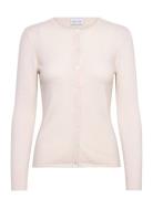 Classic Cardigan, Cream Davida Cashmere