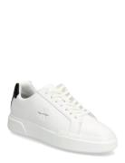 Chunky Cupsole Laceup Lth White Calvin Klein