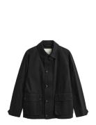 Cotton Decker Jacket Black GANT