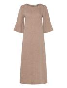 Bs Kairah Regular Fit Dress Brown Bruun & Stengade