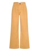Gilly Pleat Pant Col. Camel Brown Pieszak