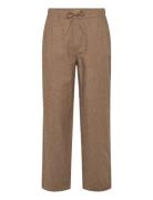 Linen Wide Fit Pants Brown Lindbergh
