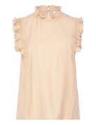 Top With Ruffles Pink Coster Copenhagen