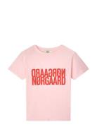 Single Cotton Trenda P Tee Pink Mads Nørgaard