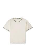 Single Cotton Grace Tee Cream Mads Nørgaard