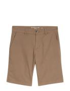 Slim Chino Shorts Brown Tom Tailor