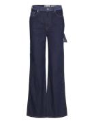Trw-Brown Worker Block Jeans Wash F Navy Tomorrow
