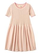 Knitted Pointelle Dress Pink Copenhagen Colors