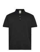 Ss Tonal Stripe Polo Black Calvin Klein
