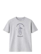 Tee Print Emb Grey A QUESTION OF
