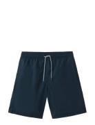 Basic Drawstring Swimsuit Navy Mango