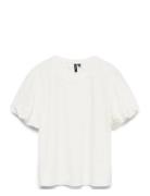 Vmtassa Liv Balloon Sleeve Top Jrs Girl White Vero Moda Girl