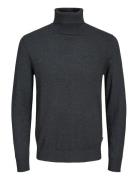Jjeemil Knit Roll Neck Noos Grey Jack & J S