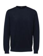 Slmberg Crew Neck Noos Navy Selected