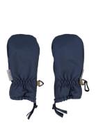 Mittens Zipper Tech Blue Wheat
