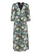 Objdidi 3/4 Midi Dress 122 Patterned Object