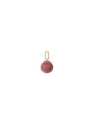 St Drop Charm Red Design Letters