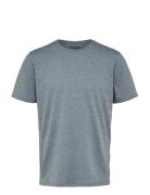 Slmaspen Ss O-Neck Tee Noos Grey Selected