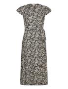 Objfrigg S/S Wrap Dress 127 Black Object