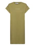 Mschalvidera Organic Small Logo Dress Green MSCH Copenhagen