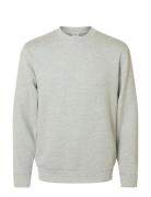 Slmemanuel Soft Crew Neck Sweat Noos Grey Selected