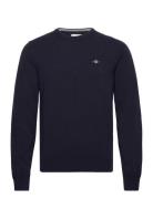 Superfine Lambswool C-Neck Navy GANT