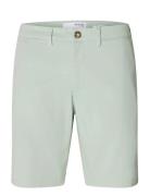 Slhslim-Miles Flex Shorts Noos Green Selected