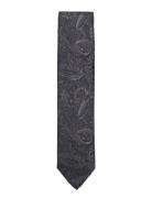 Paisley Pattern Tie 7 Cmpaisley Pattern Tie 7 Cm Blue Lindbergh Black