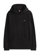 Tjm Reg S Flag Hoodie Black Tommy Jeans