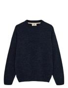 Aksune Chenille Knit Navy Anerkjendt