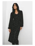 Teagan Lg Dress Black Noella