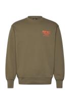 Compact Cotton Mnc Crew Khaki Mads Nørgaard