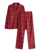 Pyjamassæt I Fløjl Red Lindex