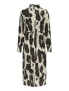 Mschkaralie Jusia Shirt Dress Aop Black MSCH Copenhagen