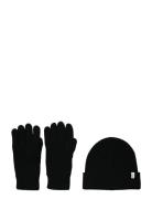 Slhcray Wool Blend Giftbox Black Selected