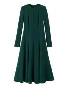 A-Line Dress With Godets Green Mango