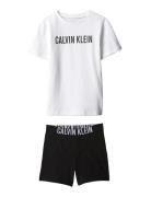 Knit Pj Set White Calvin Klein