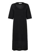Slfshirley 2/4 Knit Dress Black Selected