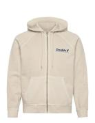 Wwsven Zipper Hoodie 25317 Beige WOOD WOOD